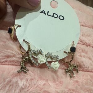 Aldo Earrings 3 Pairs